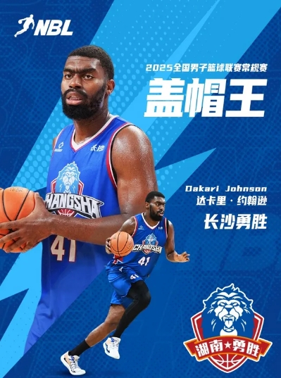 季后赛场均28分16篮板!媒体人:达卡里•约翰逊加盟浙江